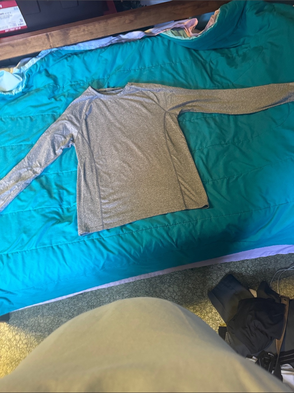 Russell Athletic Heather Gray Crewneck Tee